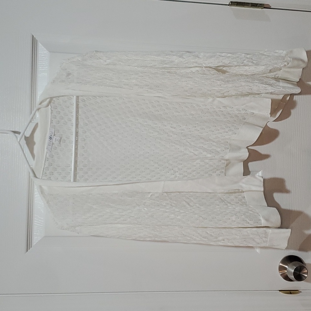 3x, lace  Cardigan